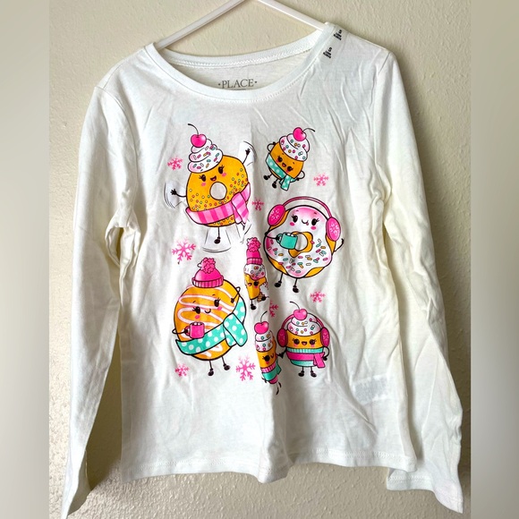 Children’s place long sleeve winter thee shirts size 5/6 - Picture 1 of 5